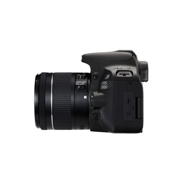 CANON EOS 200D 24.2 MP 18-55MM Kit Lens Full HD DSLR Camera – View 3