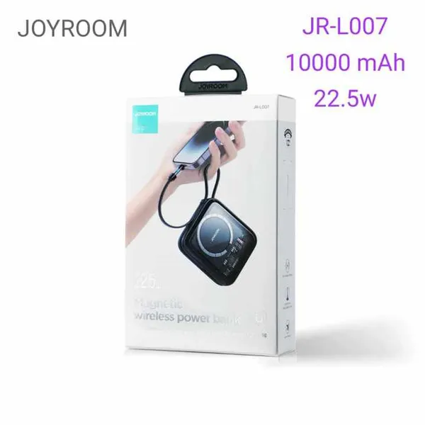 JOYROOM JR-L007 Icy Series Magnetic Wireless 22.5W Power Bank – View 5
