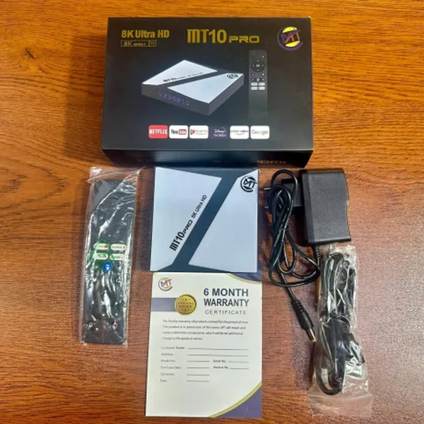 MT 10 Pro 8K Ultra HD Voice Remote Android TV Box – View 3