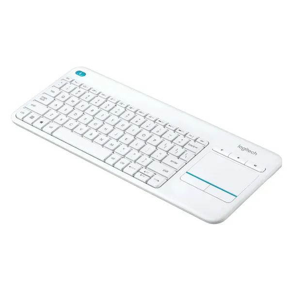 Logitech K400 Plus Wireless Keyboard – Color: White – View 2