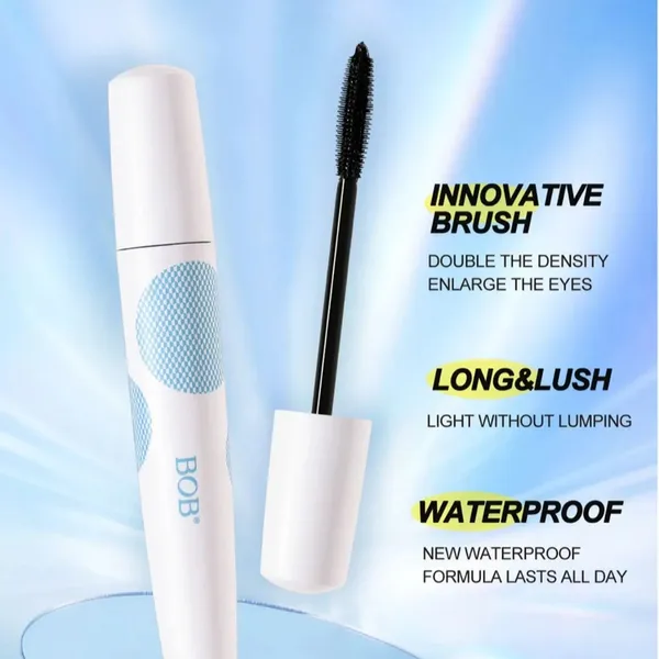 BOB Velvet Ultra Black Water Resistant Hard Wearing Mascara – View 2