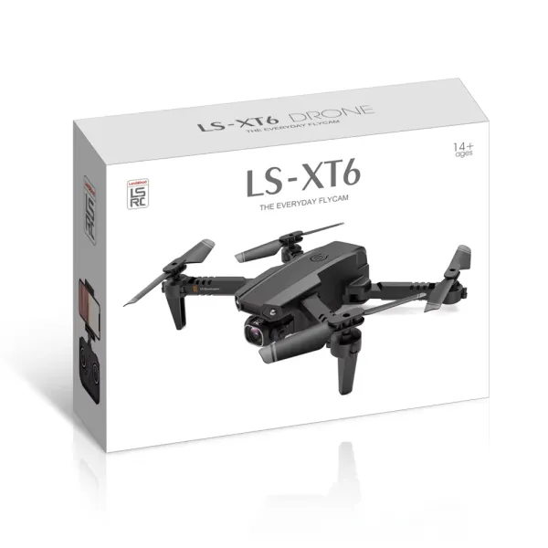 LSRC LS-XT6 Pocket 4K Camera Toy Drone – View 2