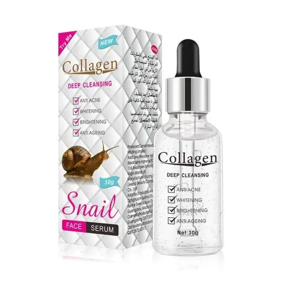 Snail Collagen Face Anti Acne Whitening Skin Care Serum 30ml – View 1