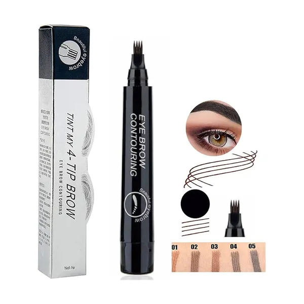 4 Point Eyebrow Pencil Waterproof Liquid Eyebrow Pencil – View 2