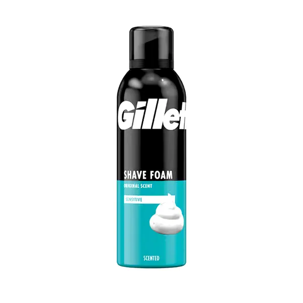 Gillette Classic Sensitive Skin For Shaving Foam – Quantity: 200 g – View 1