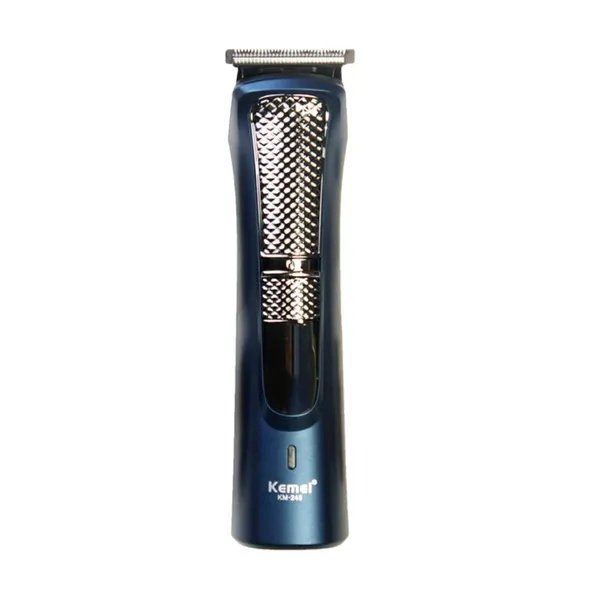 Kemei KM-245 Professional Hair Clipper Trimmer For Men – Color: Blue – View 2