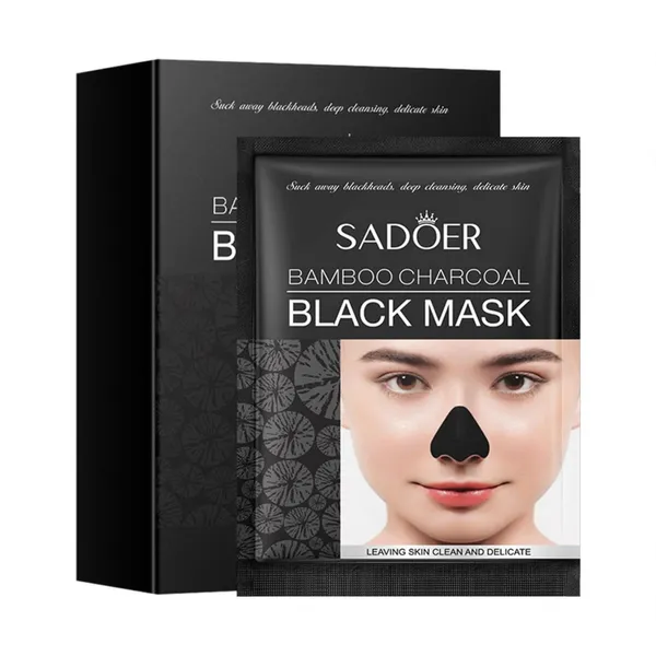 SADOER Bamboo Charcoal Oil Control & Acne Prevention Black Mask 6g – View 5