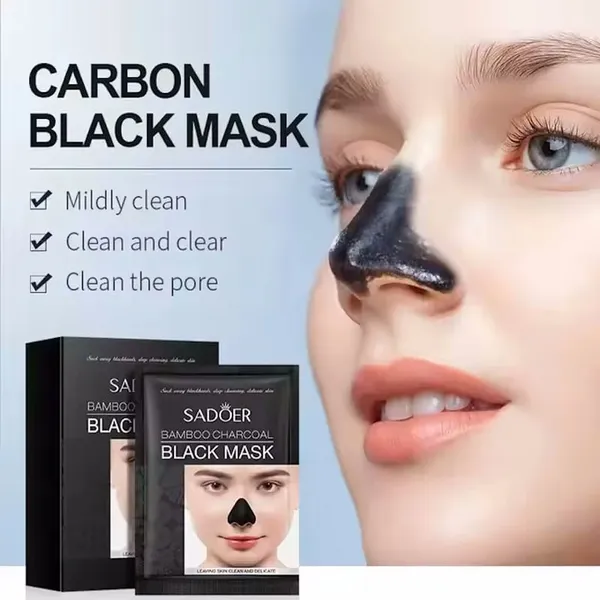 SADOER Bamboo Charcoal Oil Control & Acne Prevention Black Mask 6g – View 3