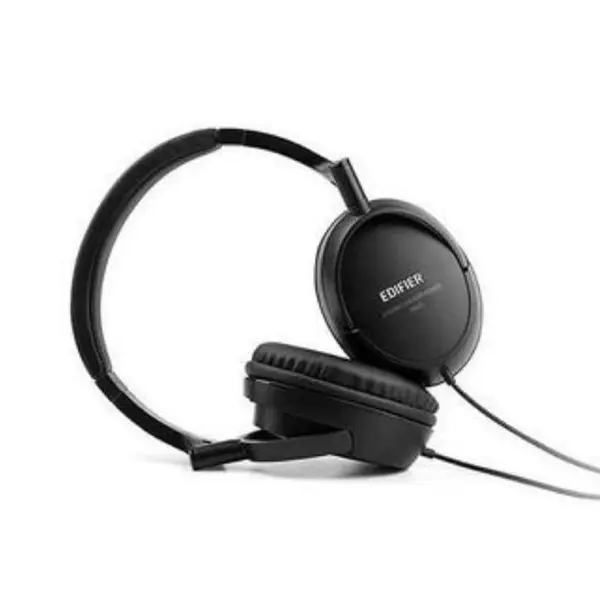Edifier H840 Ergonomic Over-Ear Wired Headphones – Color: Black – View 3