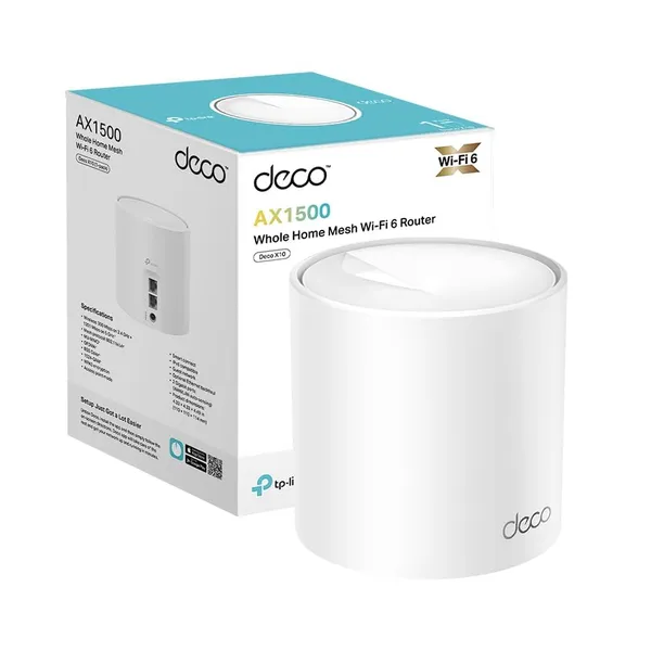 TP-Link Deco X10 AX1500 Dual-Band Mesh Router (1 Pack) – View 3