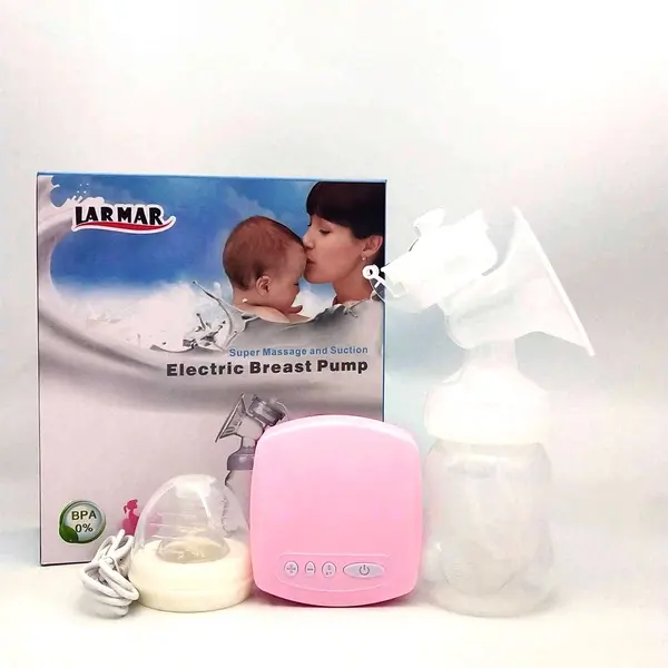 Automatic Portable Single Electric Milk Breast Pump – Color: Pink – View 4