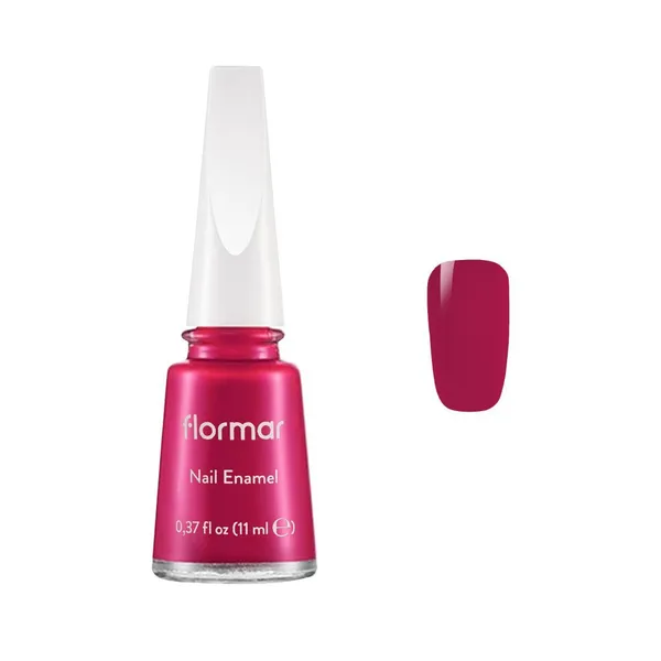 Flormar Nail Enamel 125 Maxi Brush Stylish Roses Nail Polish – View 2