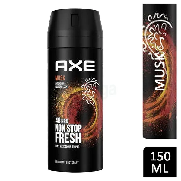 AXE Deodorant Body Spray 48 Hours Non Stop Fresh Musk 150ml – View 2