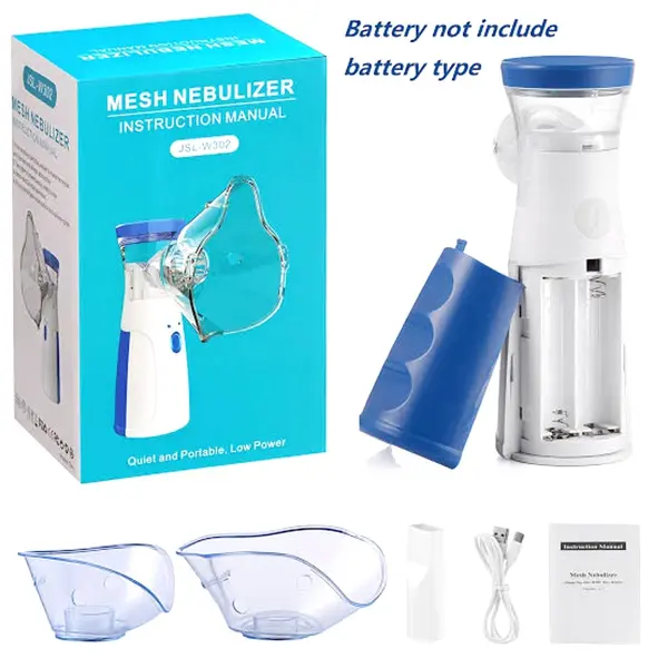 JSL-W302 Mesh Portable Handheld Nebulizer – View 3