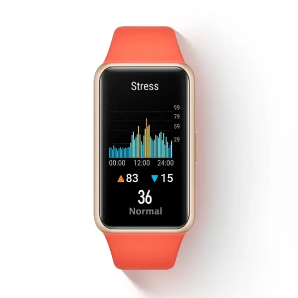 Huawei Band 6 All-Day SpO2 Monitoring Smart Band – Color: Orange – View 4