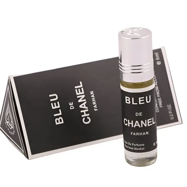 Al‑Farhan Bleu de Chanel Roll-On Fresh Woody Scent Attar – View 1