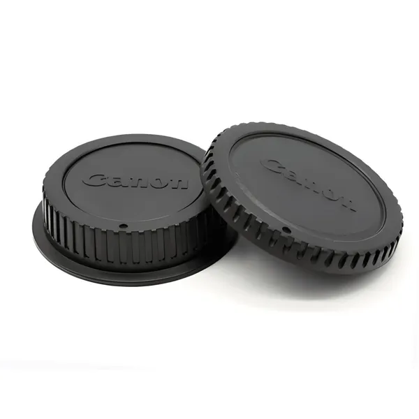 Canon DSLR Camera Body Cap & Lens Back Cap Set – View 4