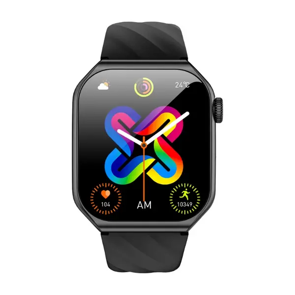 XINJI COBEE C1 PLUS IP68 Waterproof Smartwatch – Color: Black – View 2