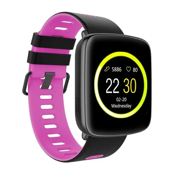 KingWear GV68 IP68 Waterproof Smartwatch – Color: Pink – View 2