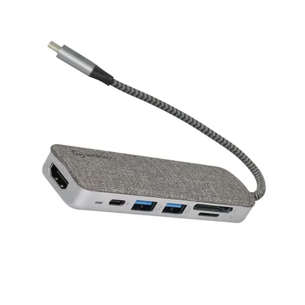 Micropack MDC-6 Type C 6 in 1 Premium Hub – View 3