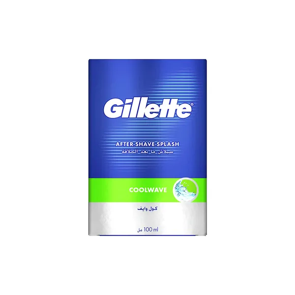 Gillette Cool Wave After Shave Alchohol Free Splash 100Ml – View 3