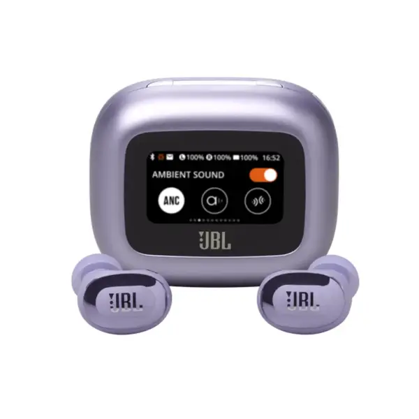 JBL Live Buds 3 NC TWS Earbuds – Color: Purple – View 1
