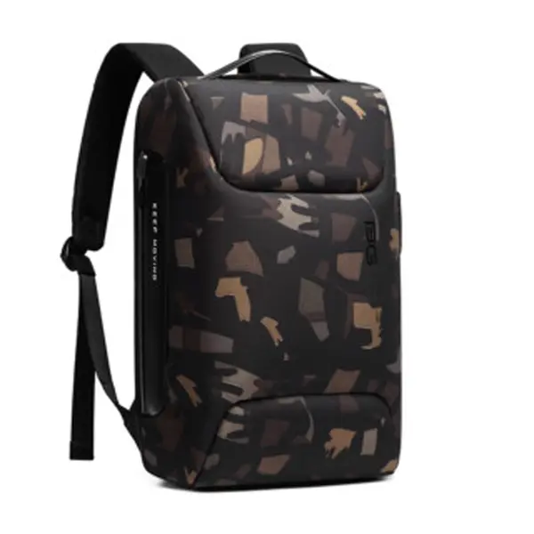 Bange BG-7216 Multifunctional WaterProof Business Backpack – Color: Green – View 2