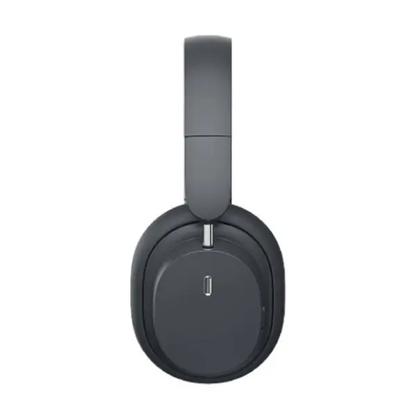 Baseus D05 Bluetooth Foldable Wireless HiFi Stereo Headphone – Color: Black – View 4