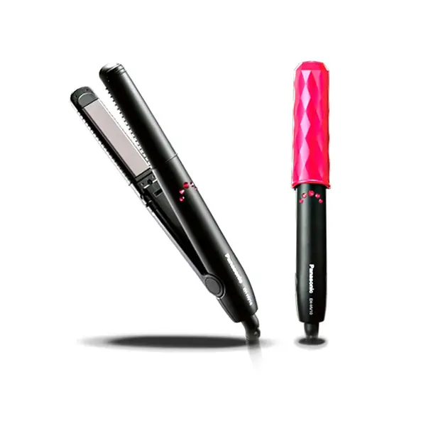 Panasonic EH-HV10 Straight and Curl Hair Straightener for Women – View 1
