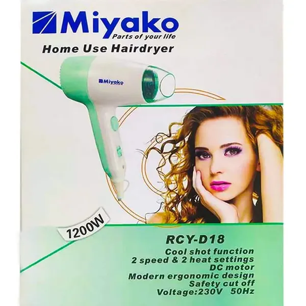 Miyako RCY D18 Electric Hair Dryer For Women – View 4