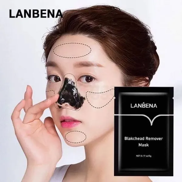 LANBENA Blackhead Remover Nose Black Face Mask Care Mud Acne 5g – View 2
