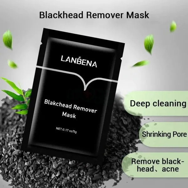 LANBENA Blackhead Remover Nose Black Face Mask Care Mud Acne 5g – View 4