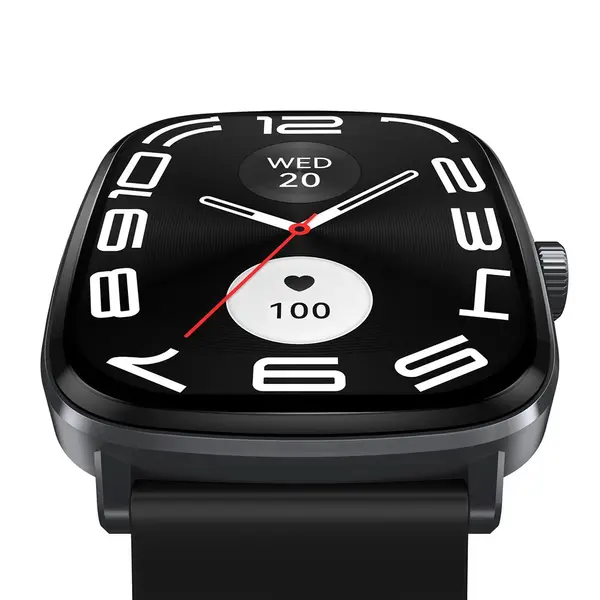 Haylou RS5 Bluetooth Calling Smartwatch – Color: Black – View 3