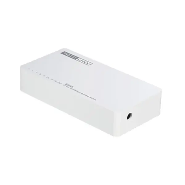 Totolink S808 8 Port Fast Ethernet Unmanaged Networking Switch – View 2