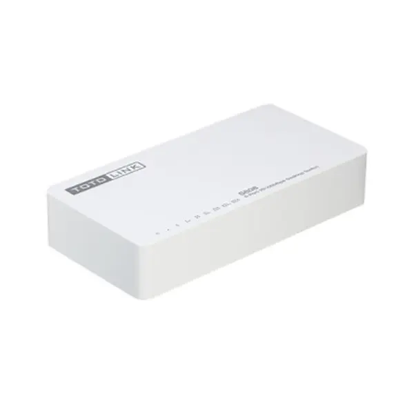 Totolink S808 8 Port Fast Ethernet Unmanaged Networking Switch – View 1