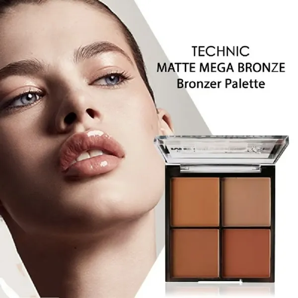 Technic - Matte Mega Bronze Bronzer Eyeshadow Palette – View 5