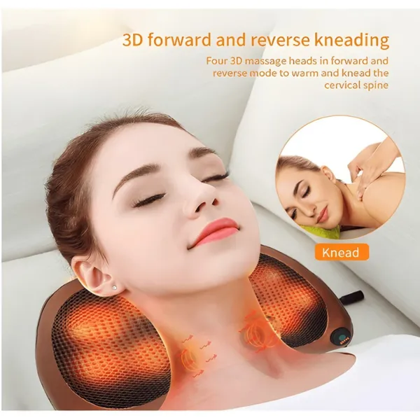 Spancare Electronic Neck Cushion Full Body Massager Pillow – View 2