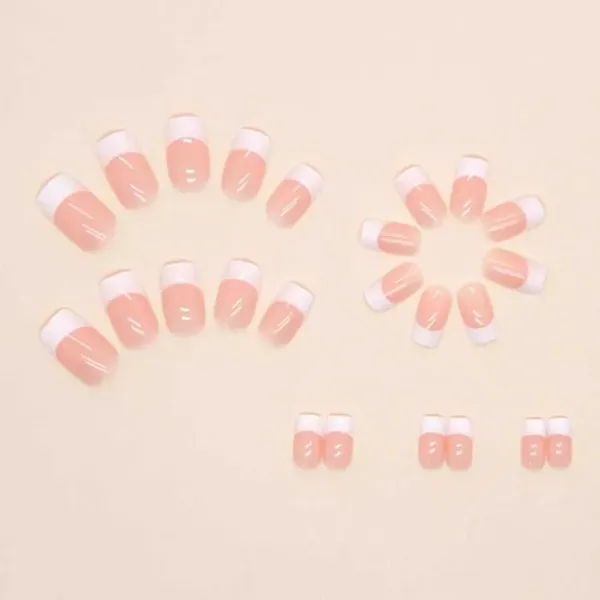 False Nail 24pcs Set With Sticker Glue Artificial Nails – View 4