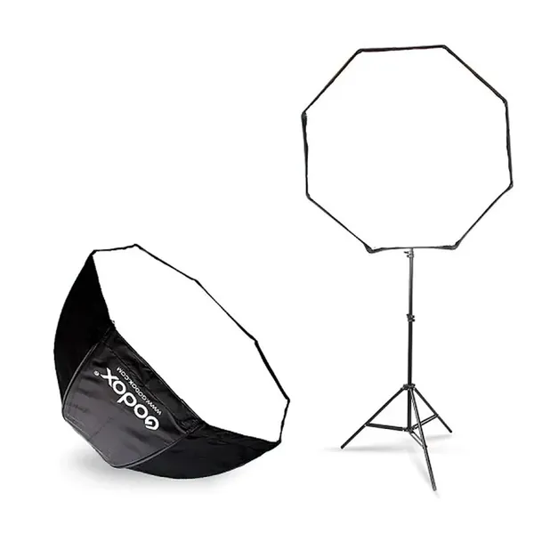 Godox 95cm / 37.5″ Umbrella Octagon Reflector Softbox – View 1