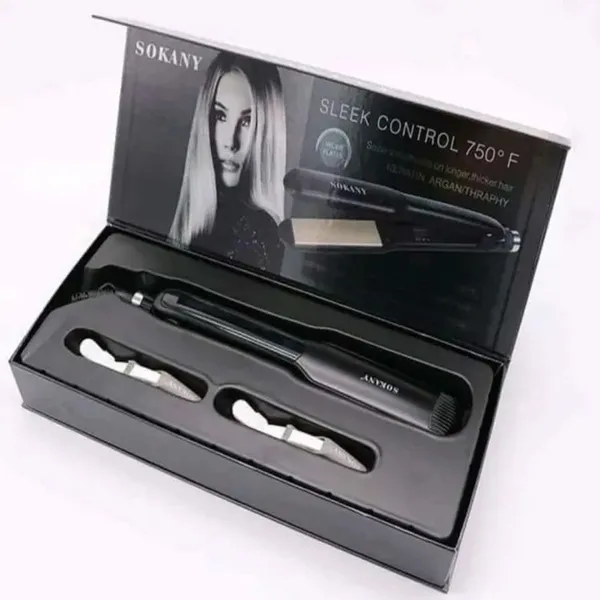 Sokany Hair Iron 750F Professional Hair Straightening Iron – View 6