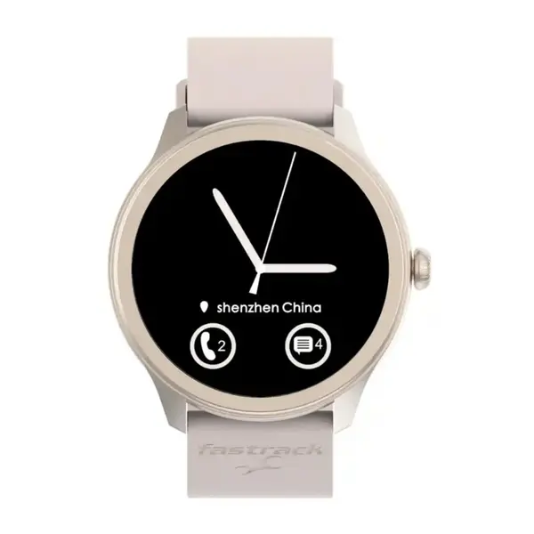 Fastrack Invoke Pro AMOLED Smartwatch – Color: Pink – View 2