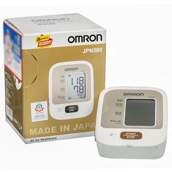OMRON JPN500 Automatic Soft Cuff Blood Pressure Monitor – View 4