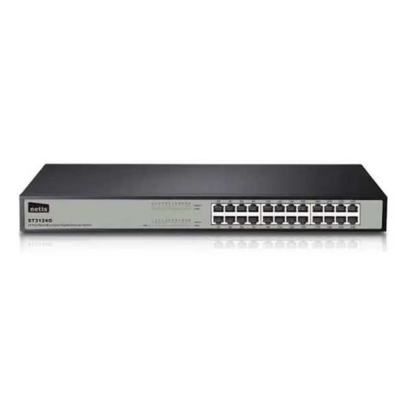  Netis ST3124G Gigabit 24 Port Ethernet PoE Switch – View 1