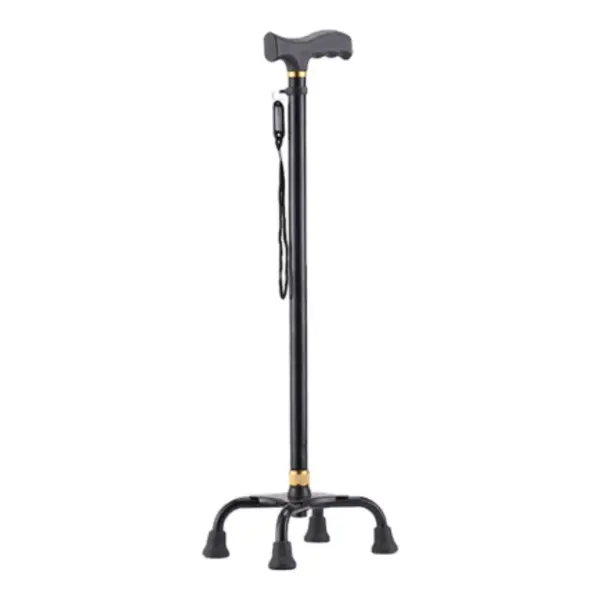 Quadruple Cane Walking Stick (Adjustable ) - Stick (Any Colour) – View 1