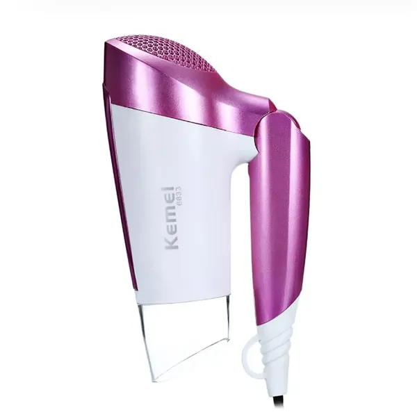 Kemei KM-6833 1600W Foldable Hair Dryer for Women – View 4