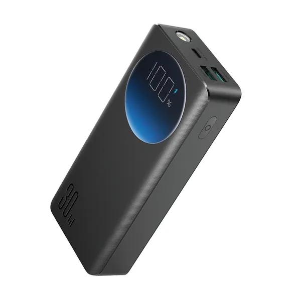 JOYROOM JR-PBF02 Digital Display And Built In Flashlight 30W Power Bank – View 1