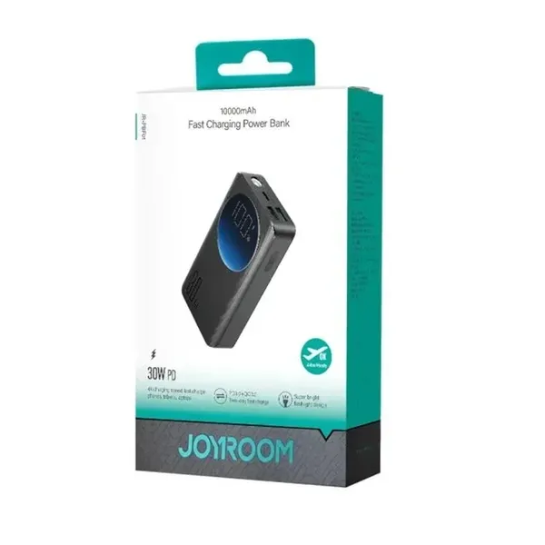 JOYROOM JR-PBF02 Digital Display And Built In Flashlight 30W Power Bank – View 4