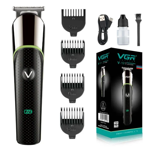 VGR V-191 Professional Hair Clipper Trimmer – View 1