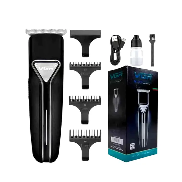 VGR V-008 Professional Rechargeable Hair Trimmer – Color: Black – View 4