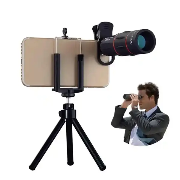 Exxelo 18X Zoom Wide Angle HD Telescope Mobile Phone Lens – View 3